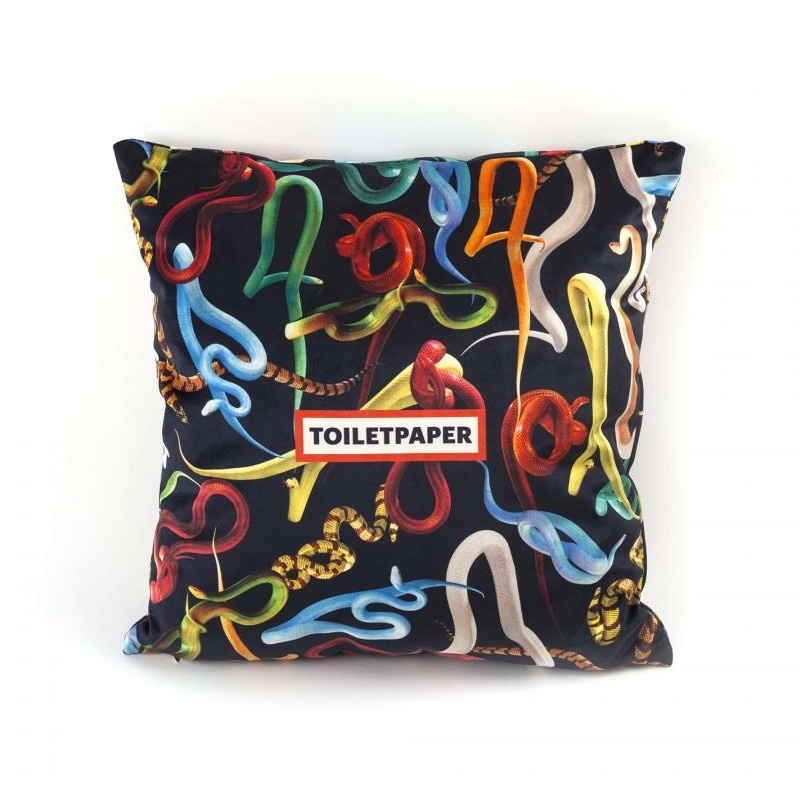 CUSCINO TOILETPAPER SNAKES SELETTI CUSCINO TOILETPAPER SNAKES SELETTI