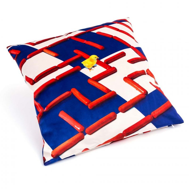 CUSCINO TOILETPAPER LABYRINTH SELETTI CUSCINO TOILETPAPER LABYRINTH SELETTI