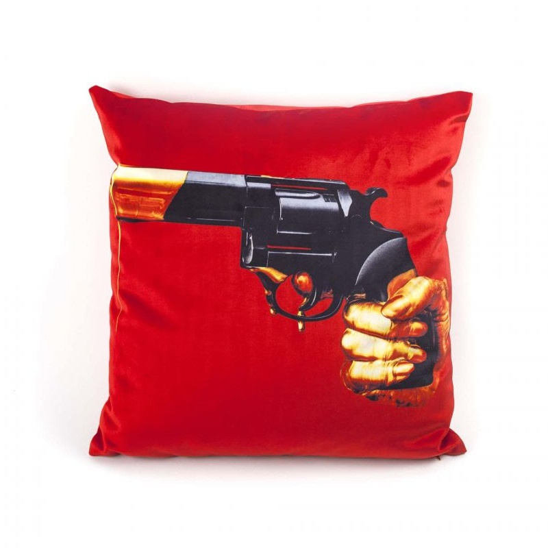 CUSCINO TOILETPAPER REVOLVER SELETTI CUSCINO TOILETPAPER REVOLVER SELETTI