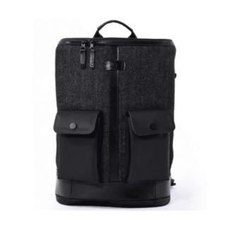ZAINO CAPTAIN S WASHED DENIM BLACK