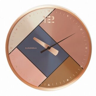 RUBIK SILVER WALL CLOCK